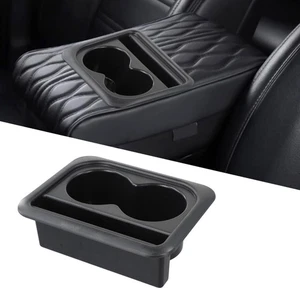Storage Box for Car Armrest with Convenient Cup Holder and Tissue Area - Picture 1 of 14