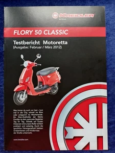 Kreidler Flory 50 Classic Prospekt Sonderdruck 2012 - Picture 1 of 3