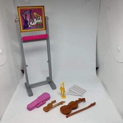 Barbie Carreras - Soporte de Instrumentos para Profesores de Música - Juego de Juego de Mattel 2018 Foto 1 de 4
