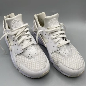 Nike Air Huarache Blanco Platino Para Hombres 10 Zapatos Atléticos para Correr Tenis 318429 - Imagen 1 de 10