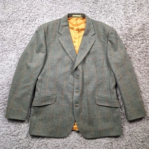 Bladen Supasax Blazer Herren 48 Regular Tweed Sandringham Grün Hacking - Bild 1 von 12