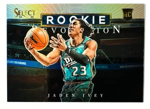 2022-23 Panini Select Jaden Ivey SILVER Prizm RC Rookie Revolution Pistons! - Bild 1 von 3