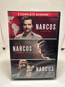 Narcos: Season 1-3 (DVD, 2015-2017) Pedro Pascal Fast Shipping! - Bild 1 von 12