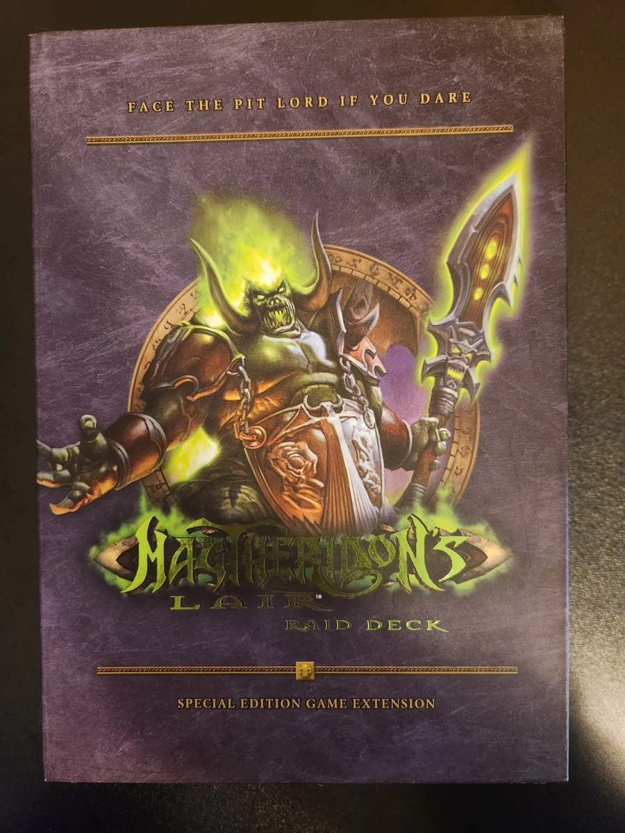 World of Warcraft TCG Sealed Collectible Card Game Decks & Kits