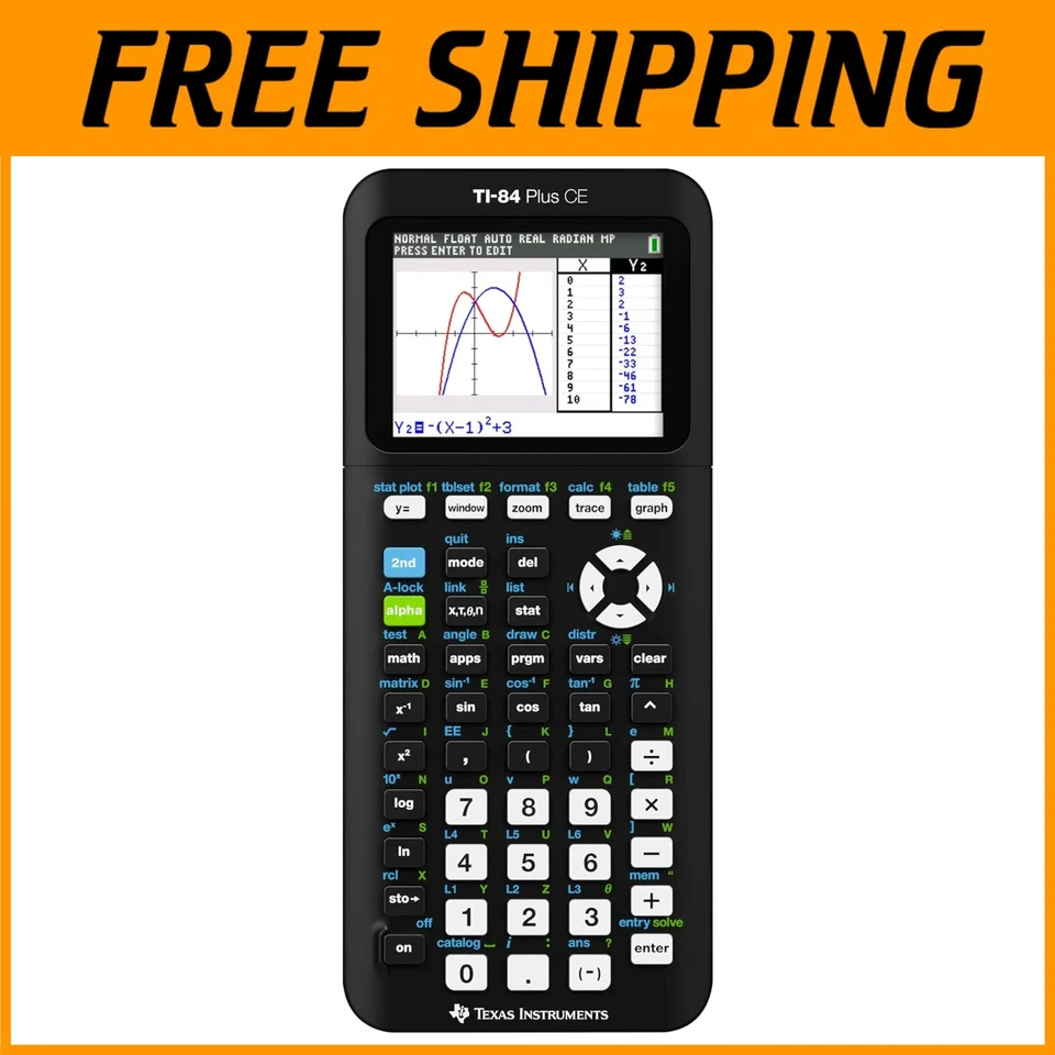 Graphing Calculator - TI-84 Plus  (Black) - Image 1 of 4