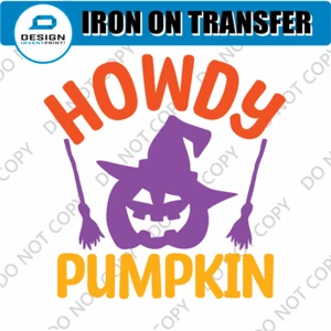 Disfraz de Halloween utilería hierro en transferencia pegatina decoraciones camiseta niñas niños - Imagen 1 de 6