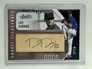 Dane Dunning 2021 Panini Absolute Baseball - Rookie AUTO (10/40) - Texas Rangers - Bild 1 von 2
