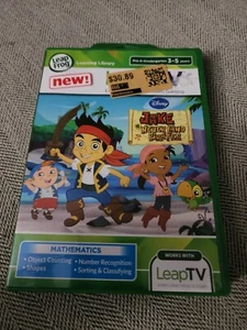 Juego de aprendizaje LeapFrog Jake & The Neverland Pirates Edades 3-5 (LeapTV) con manual - Imagen 1 de 3