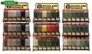 Woodland Scenics Scenery - Shaker Assortment - Ballast, Underbrush, Grass, Turf - Picture 1 of 107