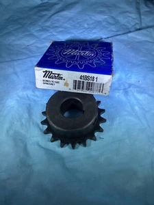 MARTIN 41BS18 1 1" BORE 18 TEETH SPROCKET NEW - Picture 1 of 2