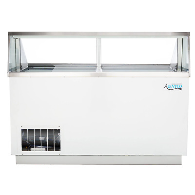 67 3/4  12 Tub White Deluxe Ice Cream Dipping Cabinet • 4,259.92$