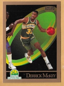Derrick McKEY SEATTLE SUPERSONICS #270 SKYBOX 1990-91 - Imagen 1 de 2