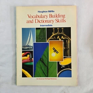 Houghton Mifflin Vocabulary Building and Dictionary Skills Intermediate 1986 - Picture 1 of 7