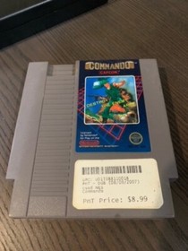 Commando - NES - Cleaned/Tested/Working - Good Condition