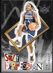 Rob Dillingham - Rookie - 2024-25 Panini Court Kings - Self Expression #29 - Bild 1 von 2