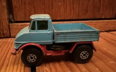 Lesney Matchbox Unimog blau aus Sammlung Mercedes Benz - Bild 1 von 4
