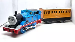 Thomas & Friends Trackmaster Motorized Thomas Classic Train Engine 1992 - Picture 1 of 8
