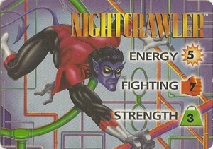 Marvel OVERPOWER NIGHTCRAWLER Mission Control personaje de 3 estados - Imagen 1 de 2