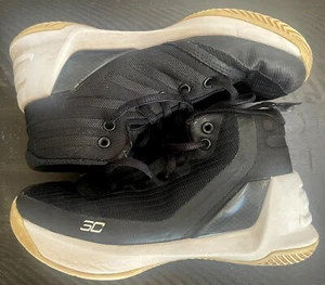 Under Armour Curry 3 1276276-006 Toddler Kids Black Lace Up Sneakers Sz 13K 13c - Picture 1 of 5
