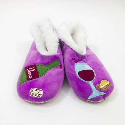 Snoozies女式葡萄酒O'Clock防滑拖鞋小号5/6 — 第 1/4 张图片