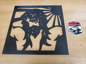 Jesús Metal Arte Pared Corte Plasma Decoración del Hogar Idea de Regalo Grande - Imagen 1 de 1