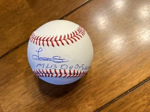 Luis Severino Signed OML Baseball Inscribed MLB Debut Steiner Auth - Picture 1 of 2