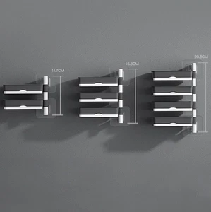 Caja de jabón giratoria sin perforación montado en la pared estante de almacenamiento de drenaje multifunción - Imagen 1 de 15