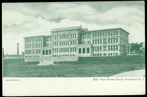 STATE NORMAL SCHOOL - PROVIDENCE, R.I. POSTCARD - Picture 1 of 1