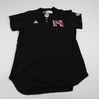 Camiseta deportiva de juego Adidas NIU Huskies - para hombre de béisbol negra usada Foto 1 de 4