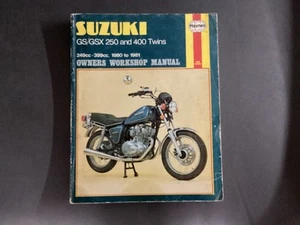 Suzuki GSX 250 GS 250 & 400 Twins Hayes Workshop Manual - Picture 1 of 5