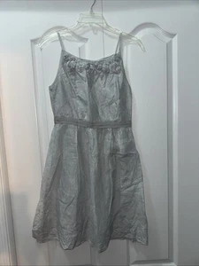 Vestido gris loft talla 4 - Imagen 1 de 8