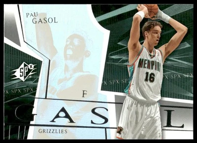 2003-04 SPx #38 Pau Gasol Memphis Grizzlies casi nuevo+ Foto 1 de 2