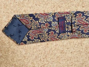 Mens Silk Paisley Tie From The Tie Rack Windsor Collection - Picture 1 of 2