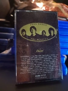 BEATLES Cassette Tape LOVE SONGS 80s Reissue Pop Rock NORWEGIAN WOOD YESTERDAY - Picture 1 of 2