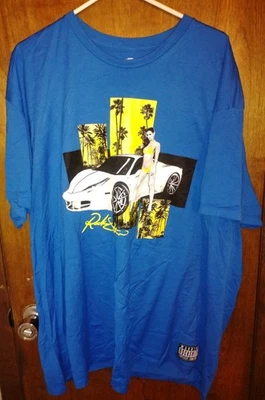 Rocksmith Kim Kardashian T- Shirt Mens 3XL Pinup Sports Car Graphic Logo - Image 1 of 4
