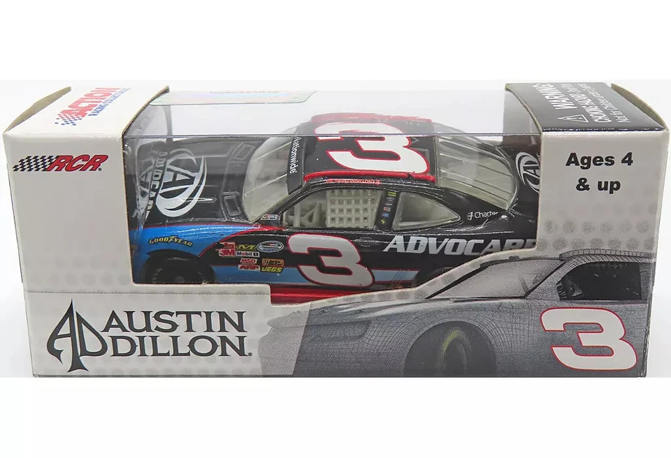 Rare 1/64 Austin Dillon Nascar Advocare Camaro 3 Black Blue Red Japan - Image 1 of 1