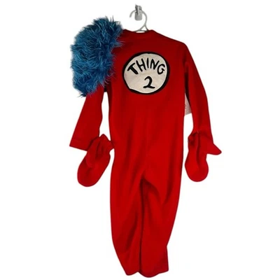 Pottery Barn Kids Dr. Seuss Thing 2 Costume Size 2T-3T Unisex New with tags! - Image 1 of 4