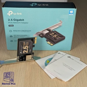 Carte LAN 2,5 Go | TP-Link TX201 | Adaptateur Ethernet PCIe 2,5 Gigabit - Photo 1/4