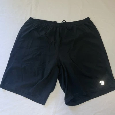 Mountain Hardware Shorts XL Black Lightweight Running Hiking Compression Lined  - Image 1 of 4