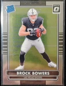2024 Panini Donruss Optic Football #7 Brock Bowers 2014 Retro Series Raiders RC - Picture 1 of 2