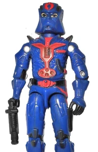 GI joe 1997 toys r us COBRA COMMANDER v8 Complete tru exclusive battle armor blu - Picture 1 of 3