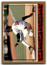 1998 Topps Baseball Card Reggie Jefferson Boston Red Sox #427