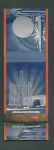 1939-40 NY FIERA MONDIALE FIAMMIFERI COPERTINA THE DUPONT BLDG - Foto 1 di 2