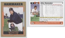 2005 Topps Retired Signature Edition Gold /500 Atlee Hammaker #88