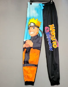 Shippuden Naruto Anime Manga Lounge Pants Mens Large Pjs Sleepwear Graphic New - Picture 1 of 12