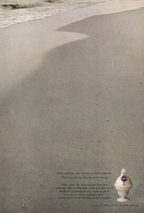 1968 Guerlain: Carefree Day Leaves kleiner Abdruck Vintage Druck Anzeige - Bild 1 von 1
