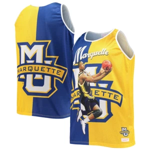 Dwyane Wade Marquette Golden Eagles Basketball Mitchell & Ness Big & Tall Jersey - Picture 1 of 3