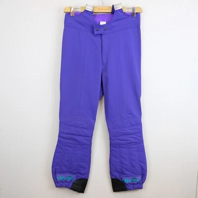 Ellesse Hose Größe 50 Damen Logo Bequem Polyester Violett Uni - Bild 1 von 4