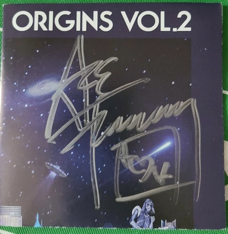 ACE FREHLEY KISS SIGNED ORIGINS VOL 2 CD COVER WITH SEALED CD NEVER OPENED WOW Cover