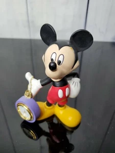 Vintage Walt Disney Mickey Mouse Desk Quartz Clock Figurine - Picture 1 of 12